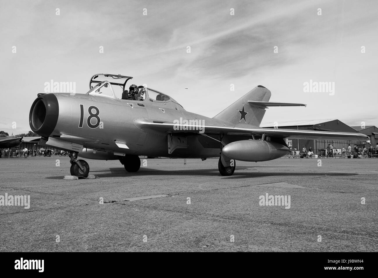 Mikojan-Gurewitsch MiG-15UTI Stockfoto