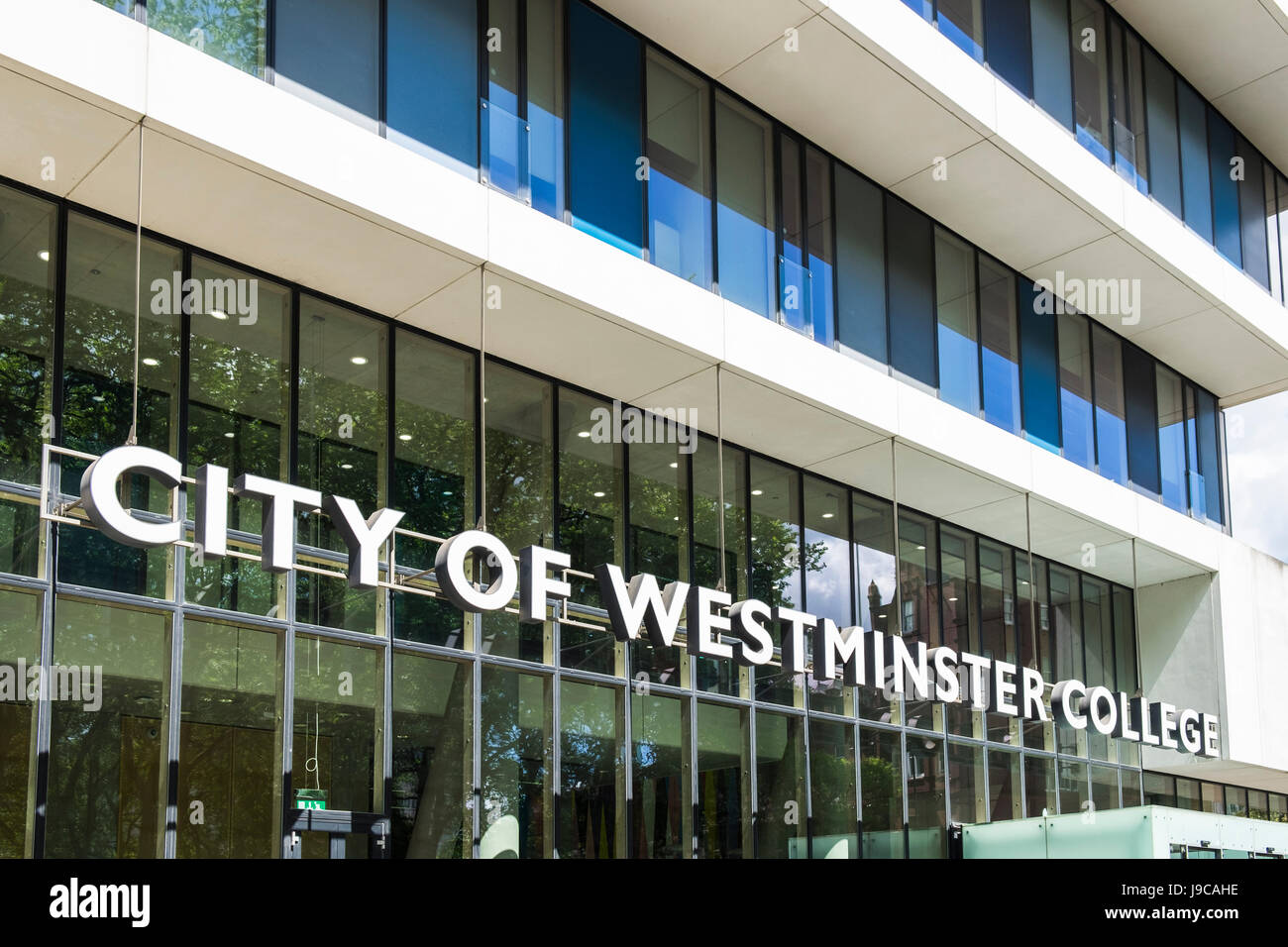 City of Westminster College in Paddington Green, London, England, Vereinigtes Königreich Stockfoto