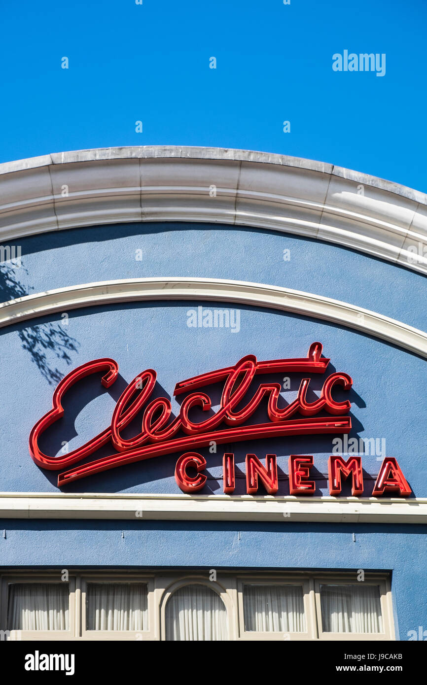 Electric Cinema auf der Portobello Road, Royal Borough of Kensington & Chelsea, London, England, Großbritannien Stockfoto