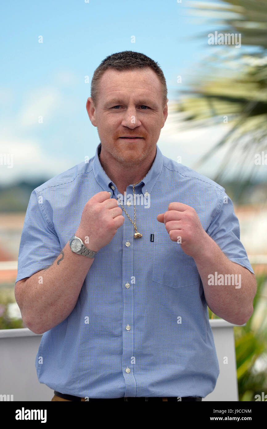 70. Auflage der Filmfestspiele von Cannes: Schauspieler Billy Moore, hier für die Promotion des Films "A Gebet Before Dawn" (2017/05/19) Stockfoto