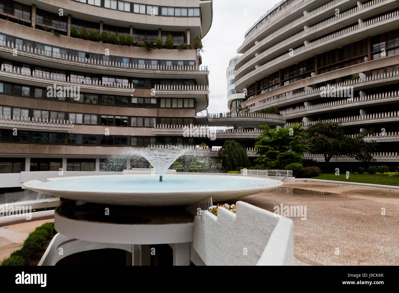 Watergate Hotel-komplex - Washington, DC USA Stockfoto
