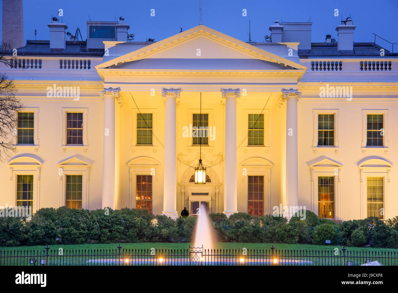 Washington, DC im Weißen Haus. Stockfoto