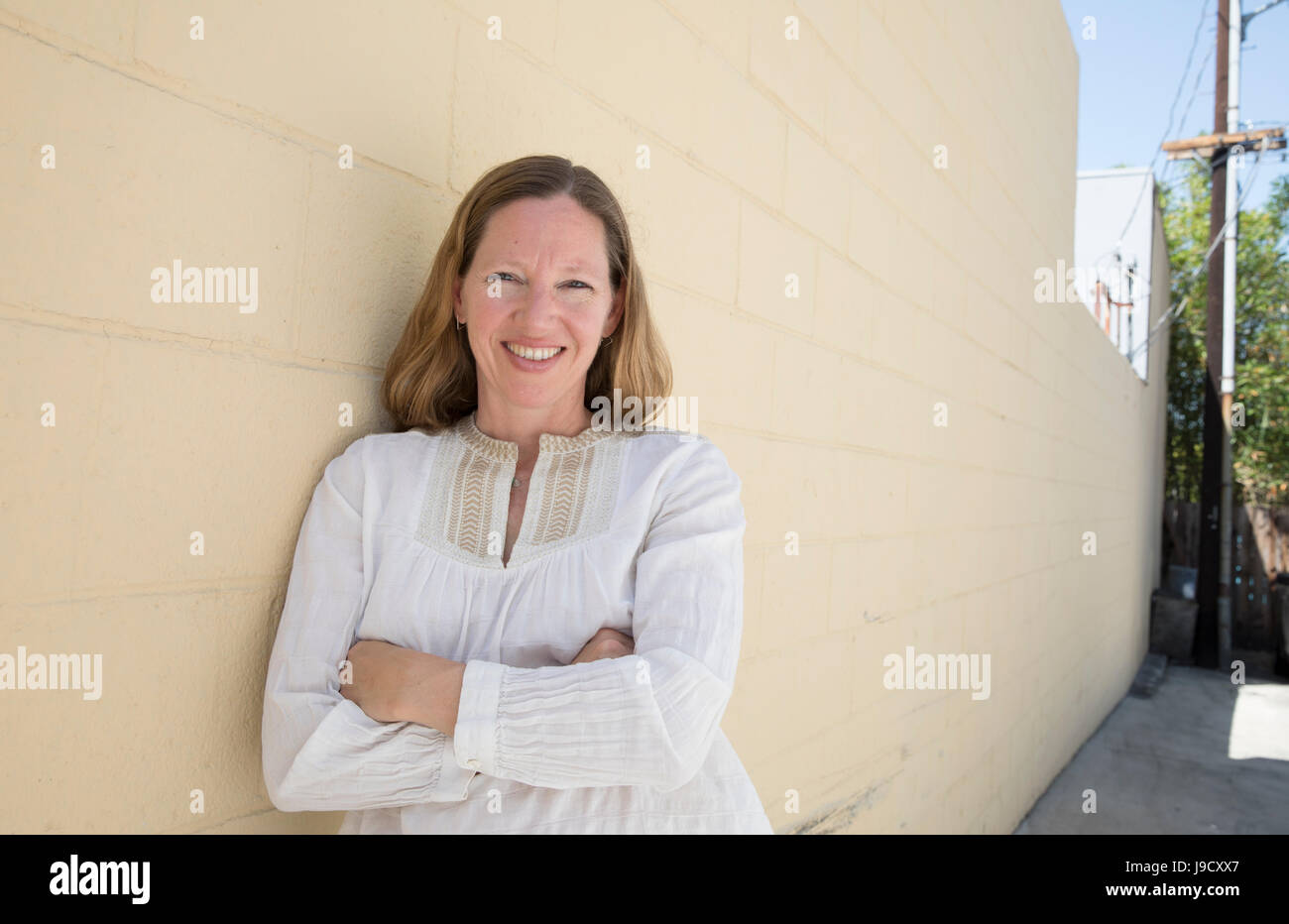 Maggie Nelson in Eagle Rock Kalifornien, USA Stockfoto