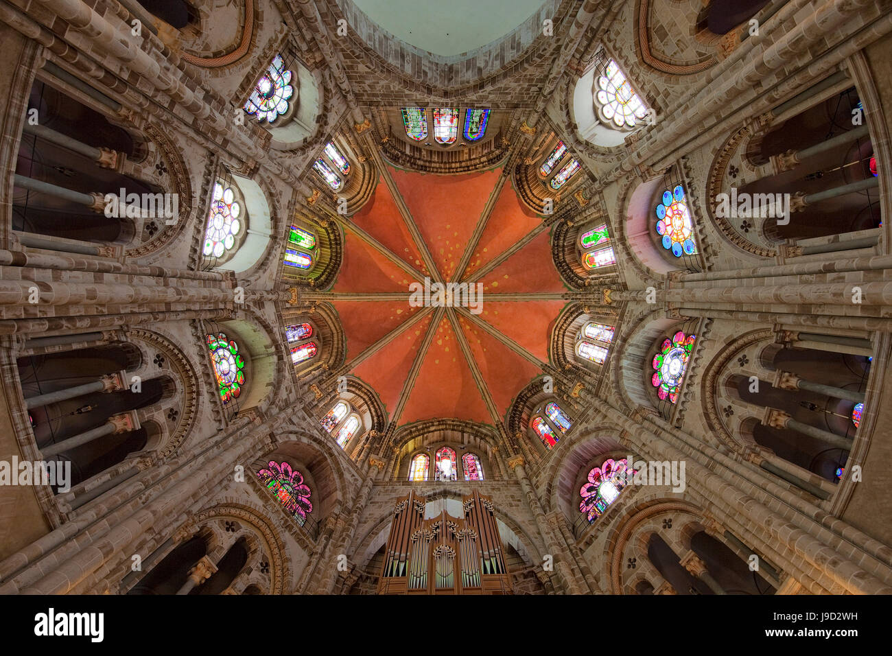 Kuppel, Dekagon, St. Gereon, romanische Kirche, Köln, Rheinland, Nordrhein-Westfalen, Deutschland Stockfoto