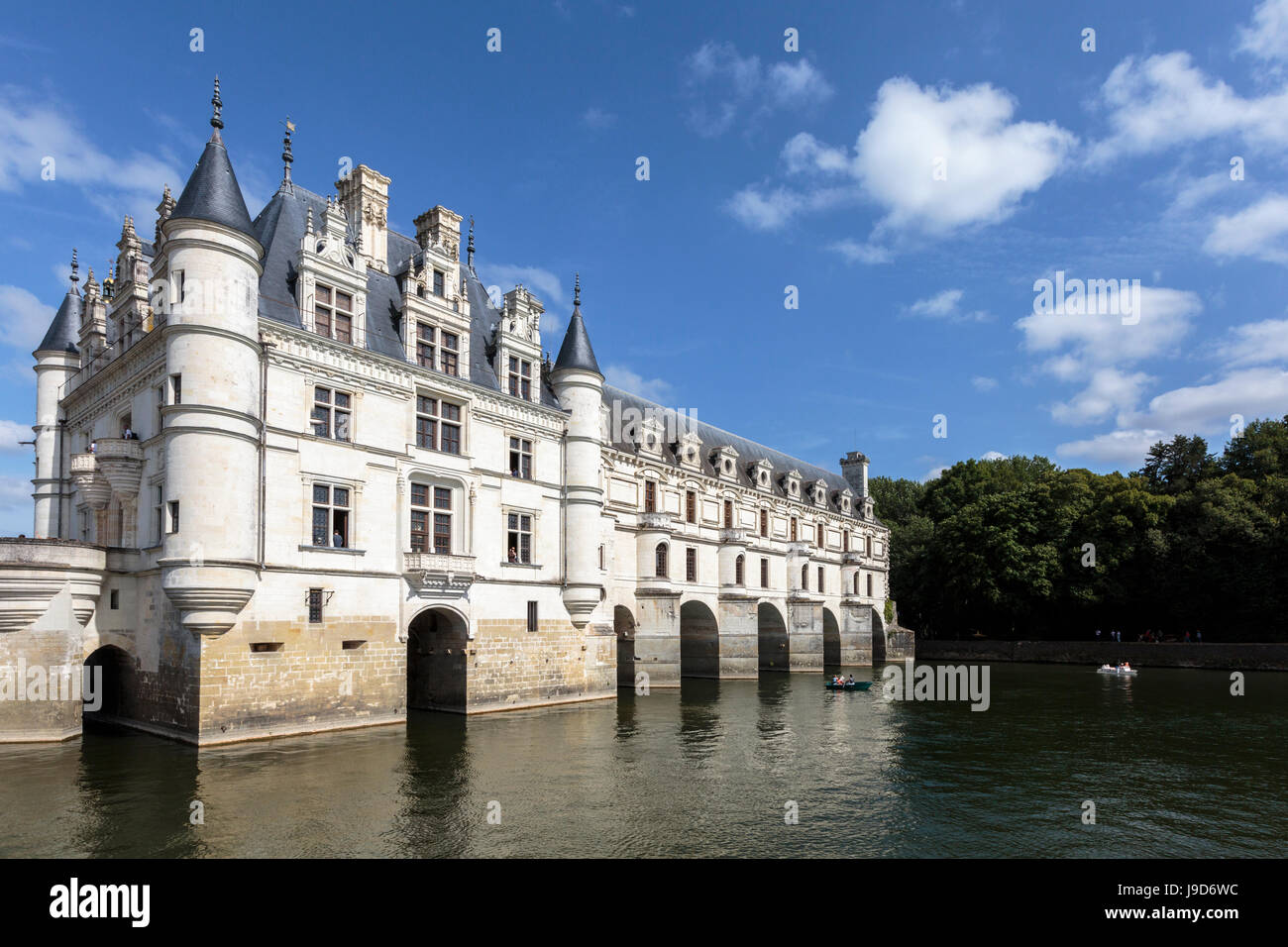 Schloss Chenonceau, UNESCO-Weltkulturerbe, Chenonceaux, Indre-et-Loire, Centre, Frankreich Stockfoto