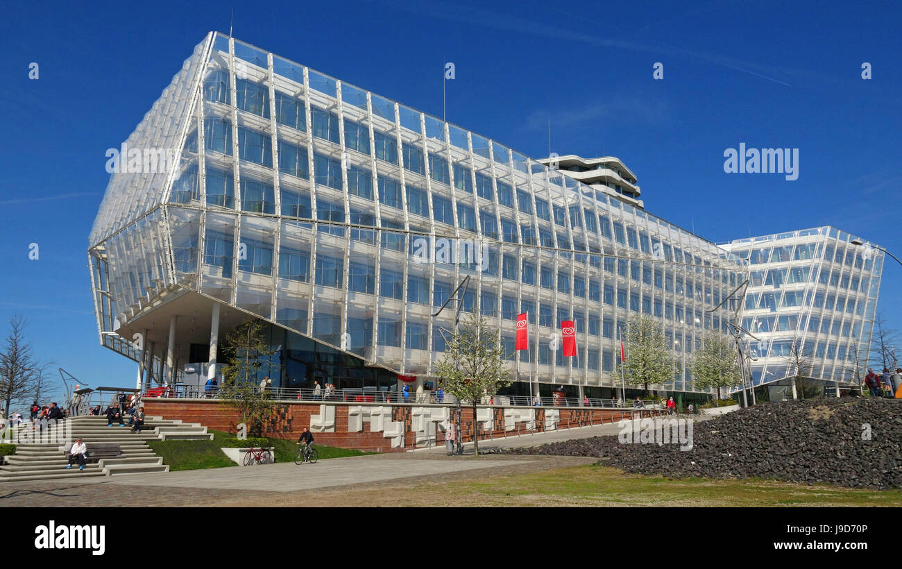 Unilever-Haus, HafenCity, Hamburg, Deutschland, Europa Stockfoto