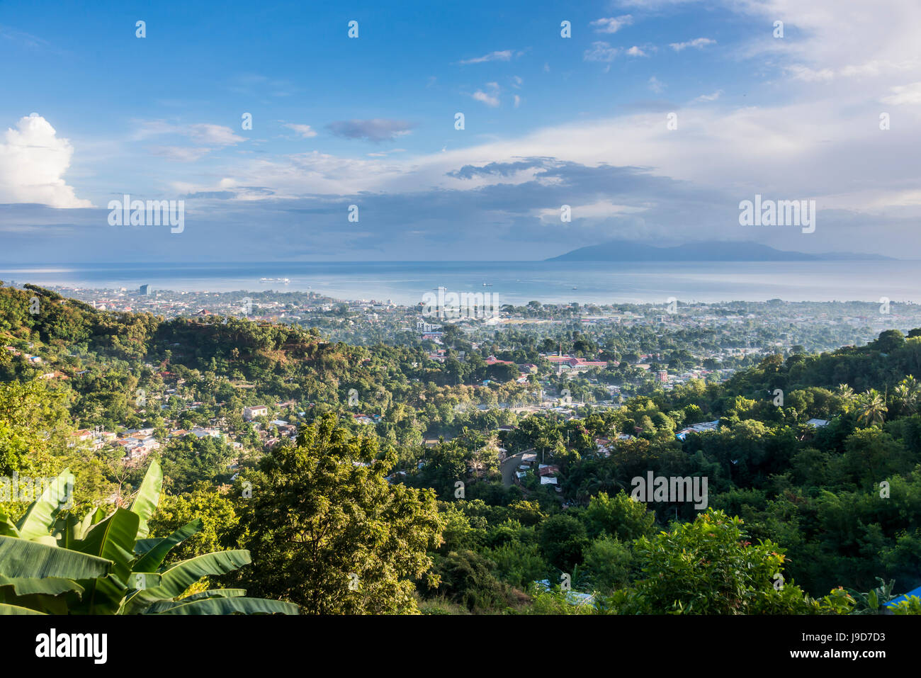 Blick über Dili, Osttimor, Südostasien, Asien Stockfoto