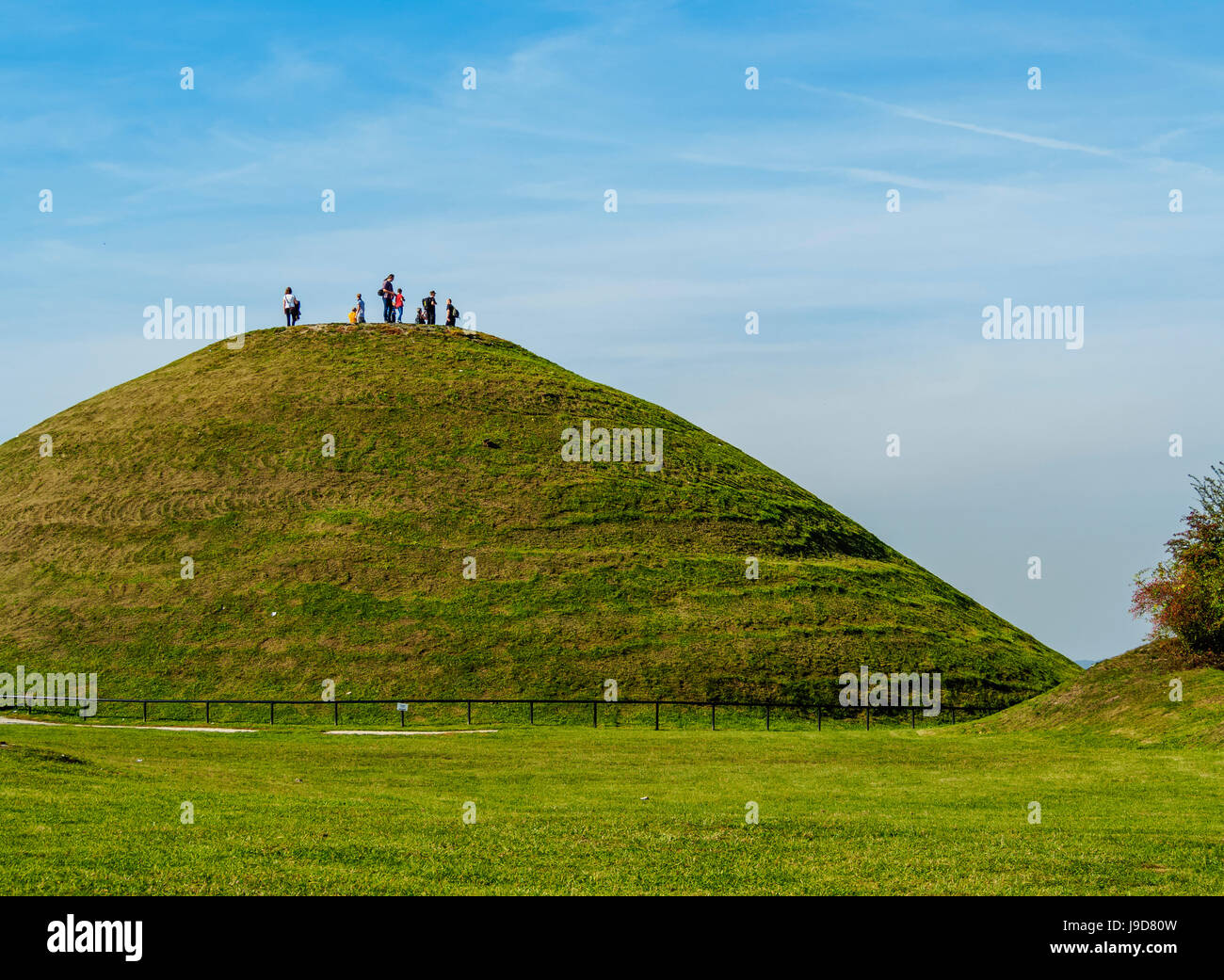 Krakus Mound, Bezirk Podgorze, Krakau, weniger Polen Woiwodschaft, Polen, Europa Stockfoto