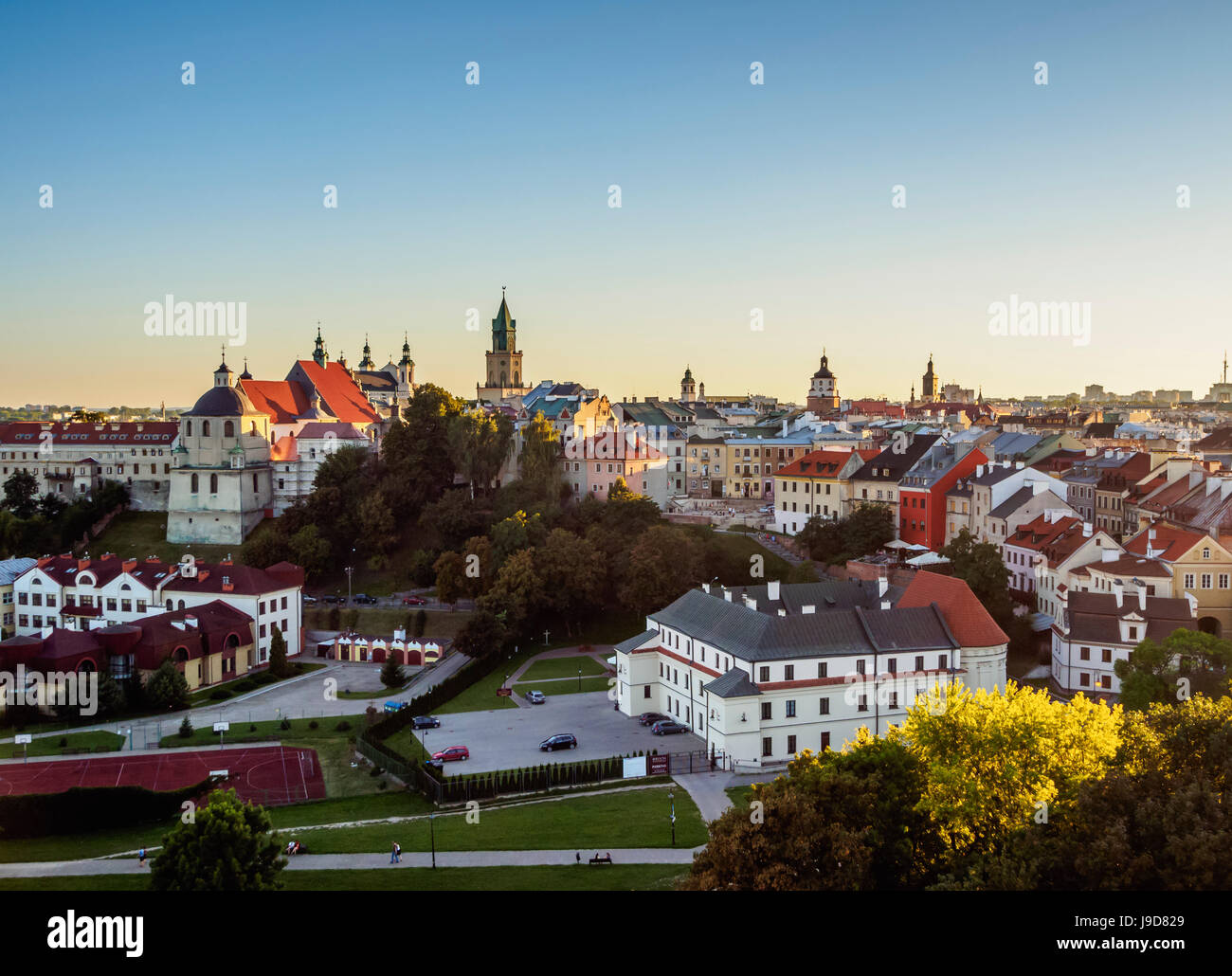 Old Town Skyline, Stadt Lublin, Lubliner Woiwodschaft, Polen, Europa Stockfoto