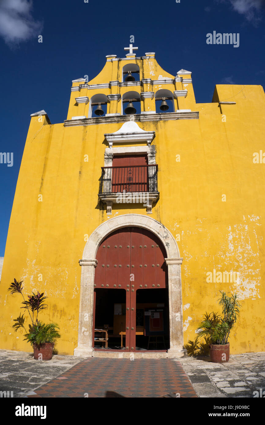 Templo del Dulce Nombre de Jesus, Campeche, UNESCO World Heritage Site, Yucatan, Mexiko, Nordamerika Stockfoto