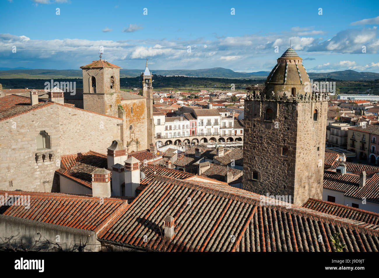 Trujillo, Cáceres, Extremadura, Spanien, Europa Stockfoto