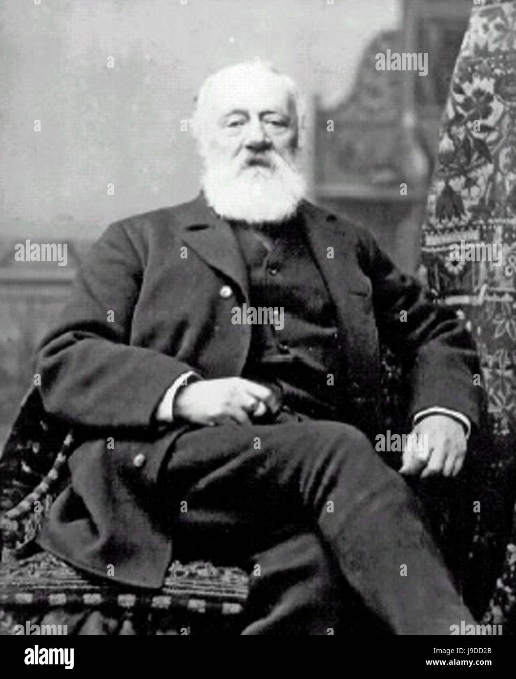 Italienischer Erfinder ANTONIO MEUCCI (1808 – 1889) Stockfoto