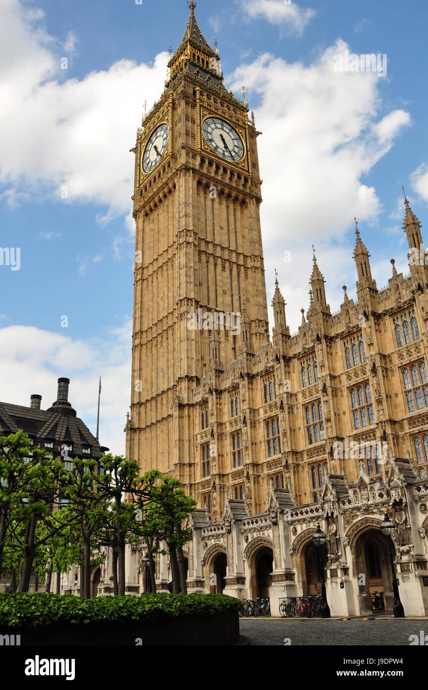 Big Ben und westminster Stockfoto