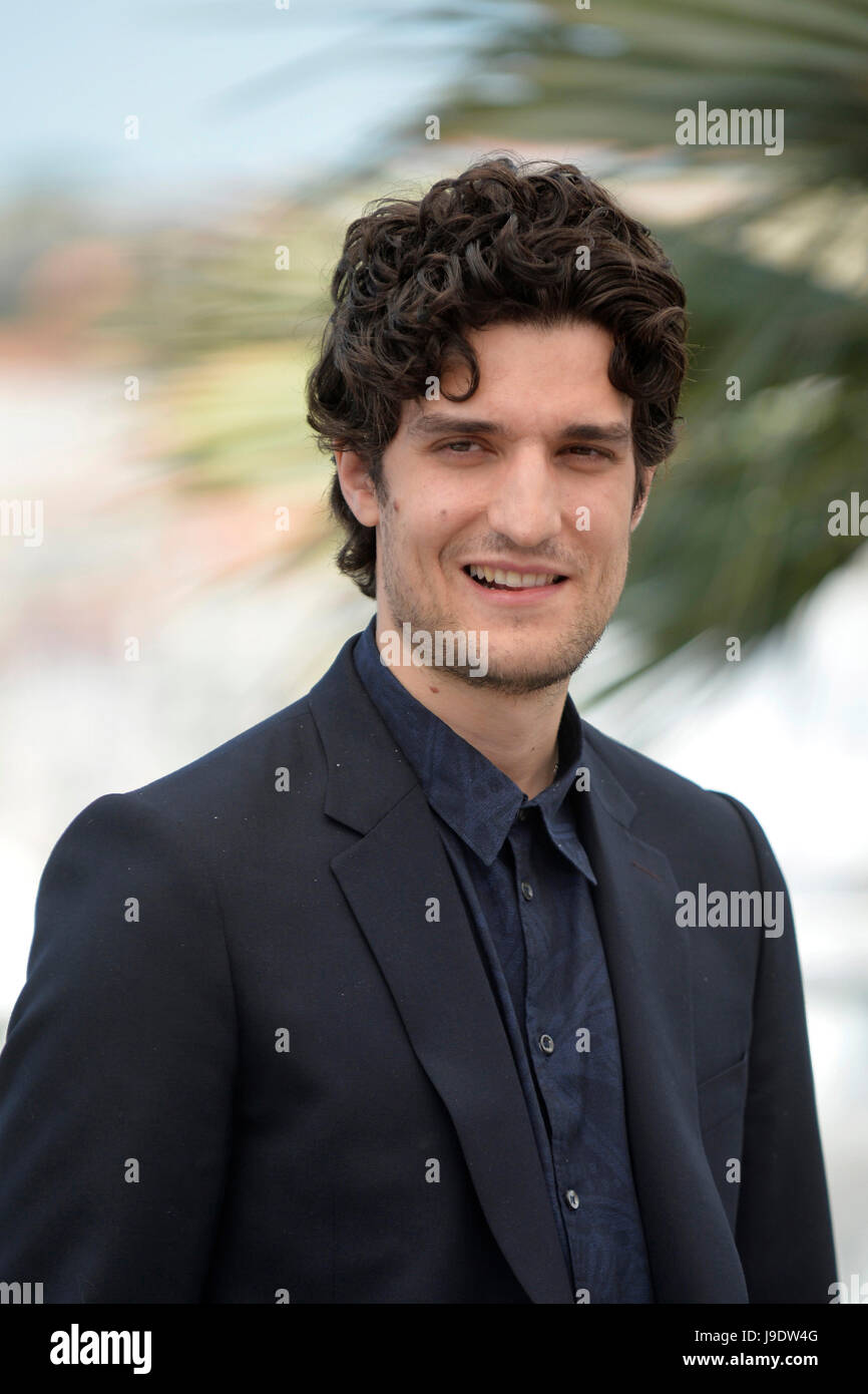 70. Auflage der Filmfestspiele von Cannes: Schauspieler Louis Garrel, hier für die Promotion des Films "Redoubtable" (Französisch: "Le Redoutable") (2017/05/21) Stockfoto