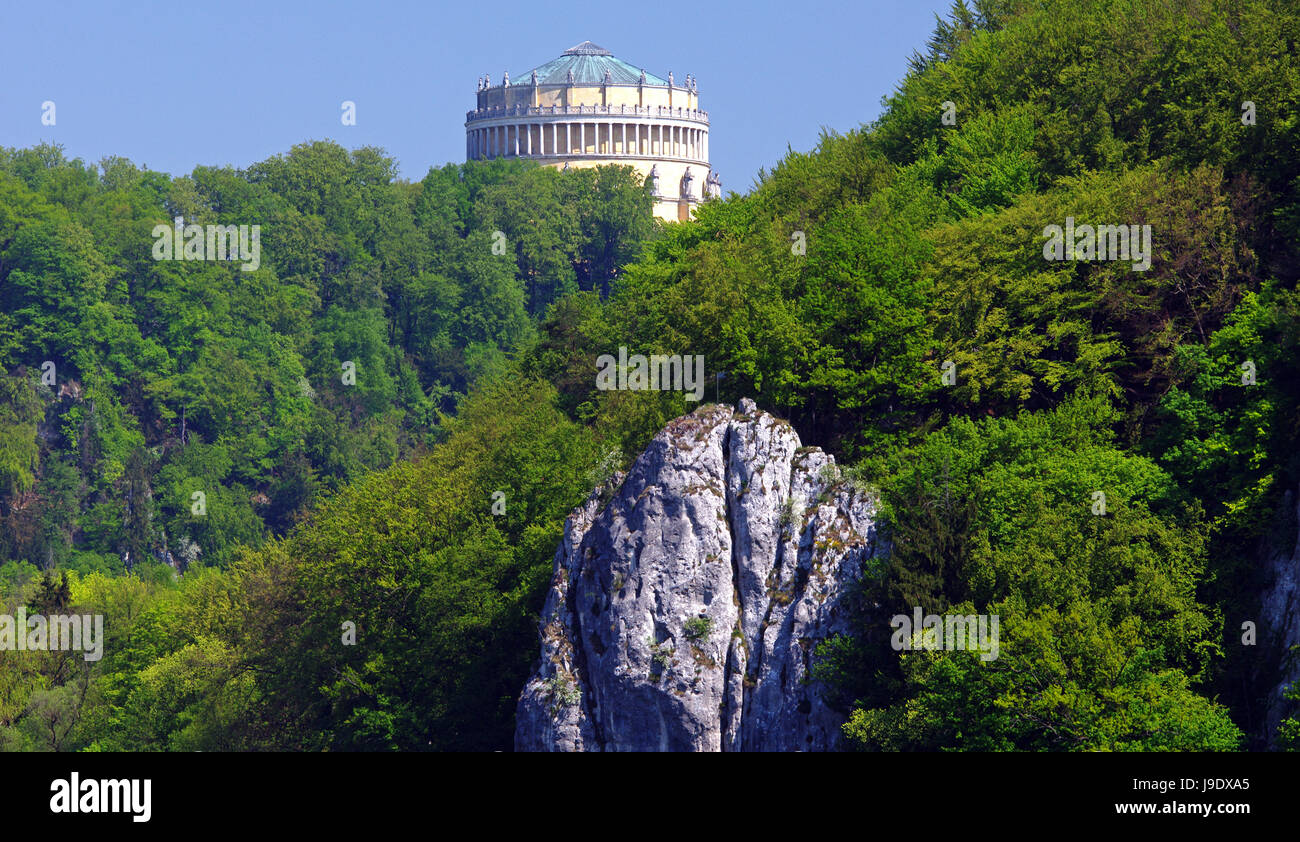Befeiungshalle in kehlheim Stockfoto