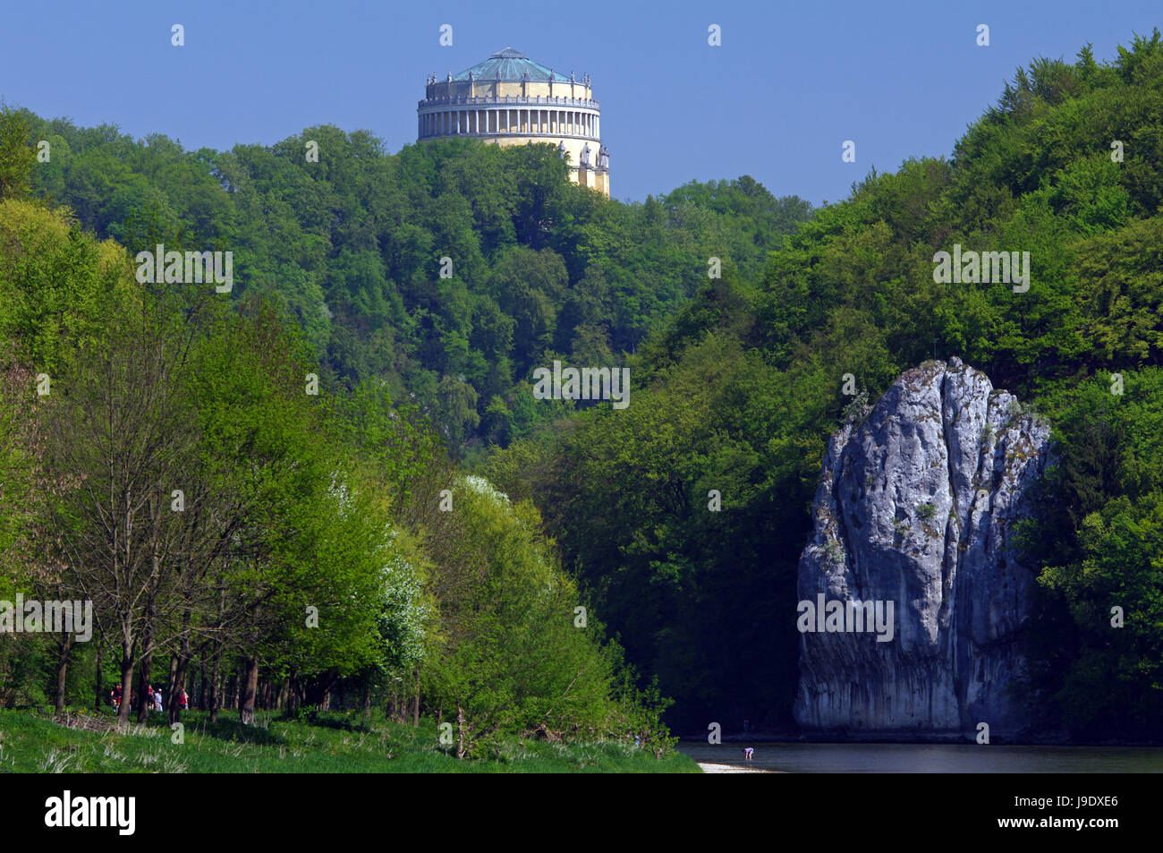 Befeiungshalle von kelheim Stockfoto