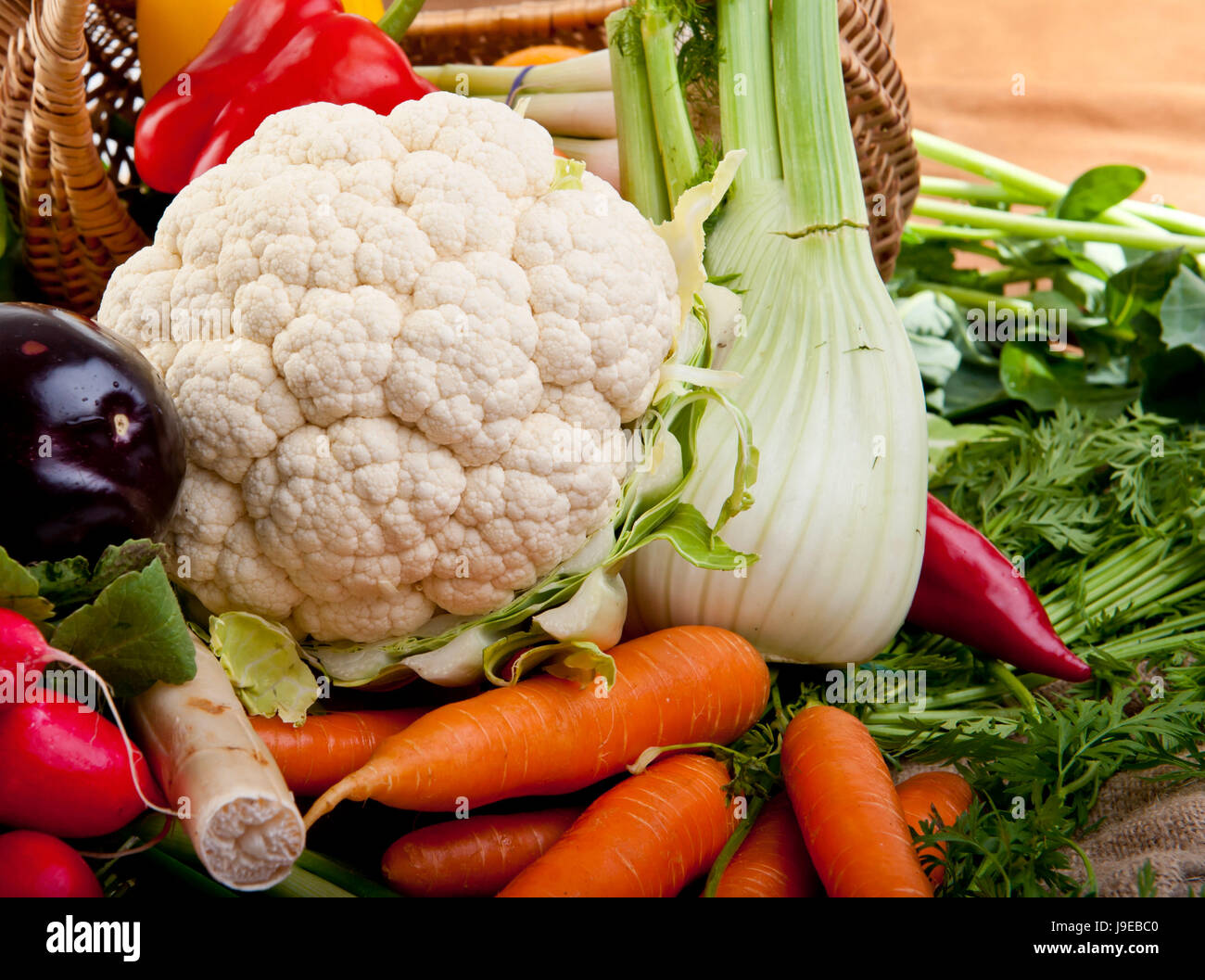 Bio, Gemüse, frische, Lebensmittel, Nahrungsmittel, Pfeffer, Anordnung, Farbe, Garten, Stockfoto