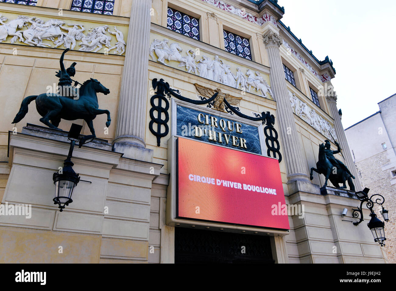 Cirque d ' Hiver Bouglione, Paris, Frankreich Stockfoto