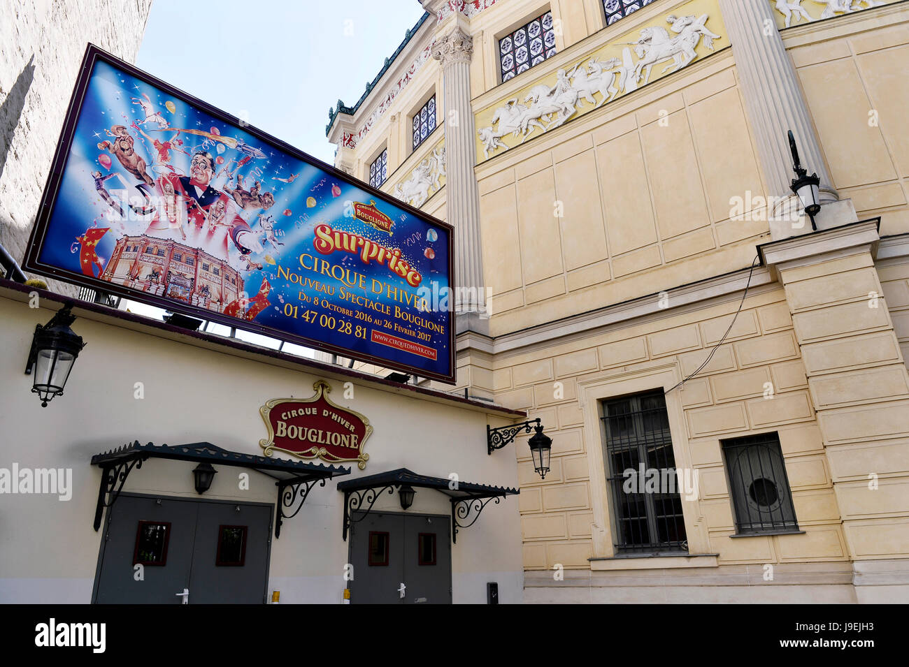 Cirque d ' Hiver Bouglione, Paris, Frankreich Stockfoto