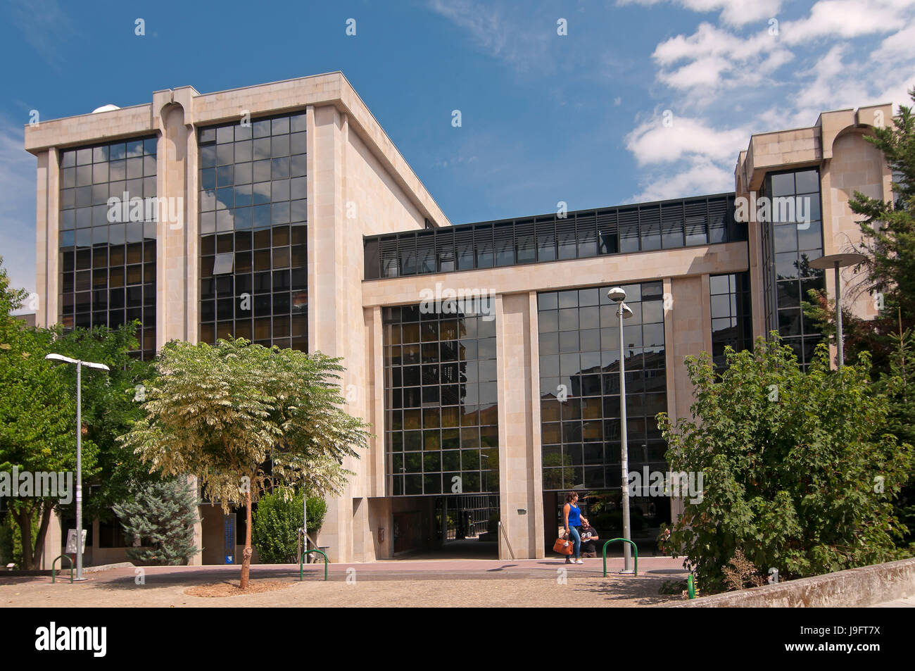 Fakultät der Universität, Fakultät für Naturwissenschaften und Informatik, Orense, Region Galicien, Spanien, Europa Stockfoto