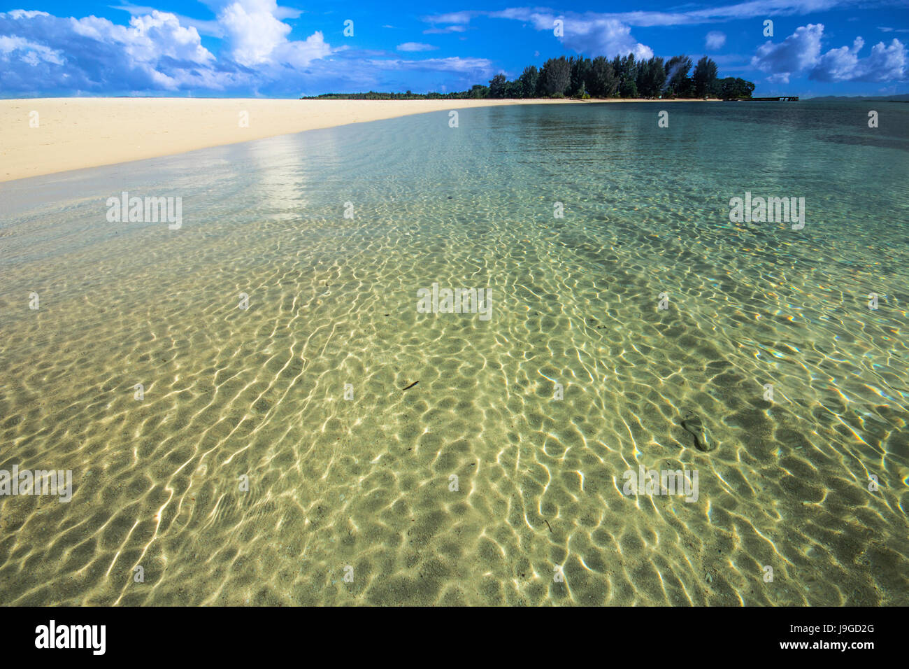 Sunrise Dodola Insel Stockfoto
