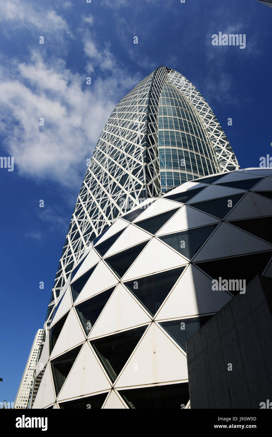 Mode Gakuen Cocoon Tower in Nishi Shinjuku, Tokyo. Stockfoto