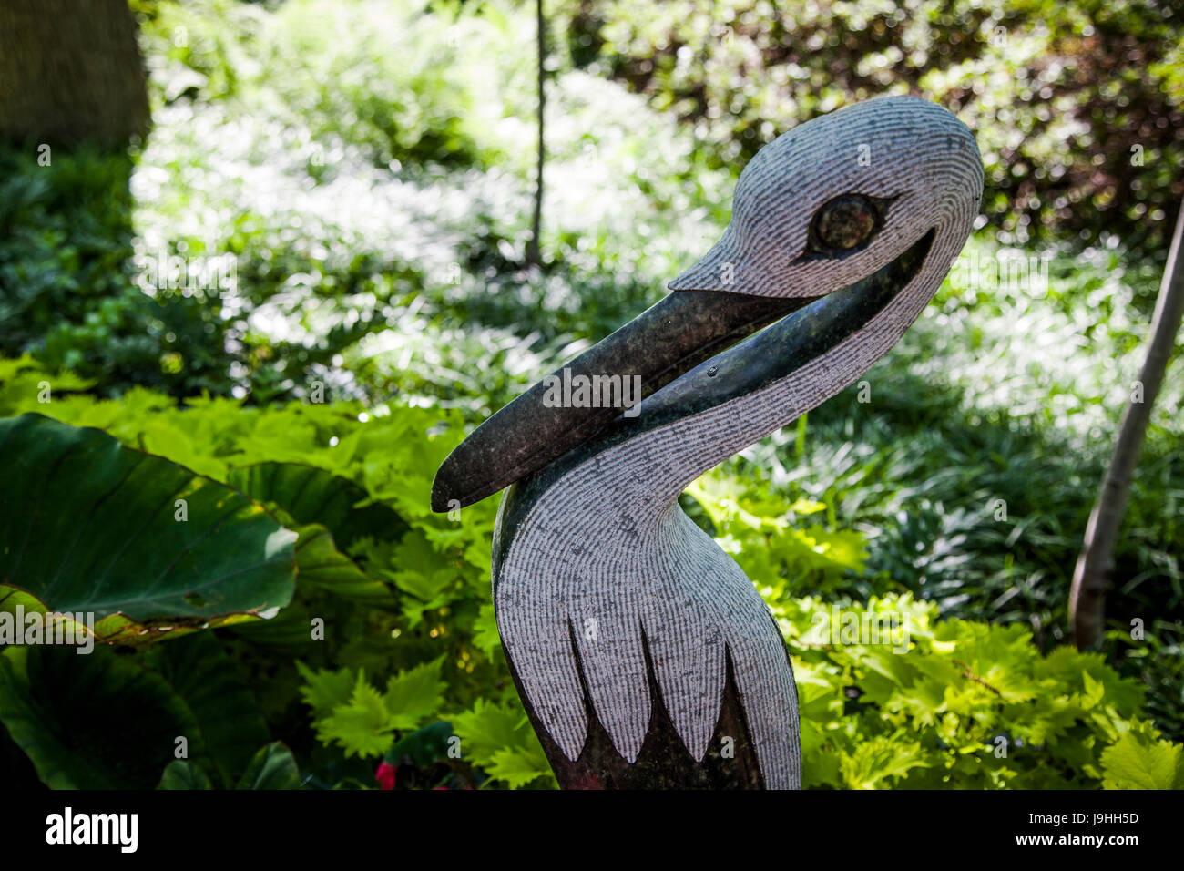 Skulpturen in Dallas Arboretum und Botanischer Garten, Texas Stockfoto