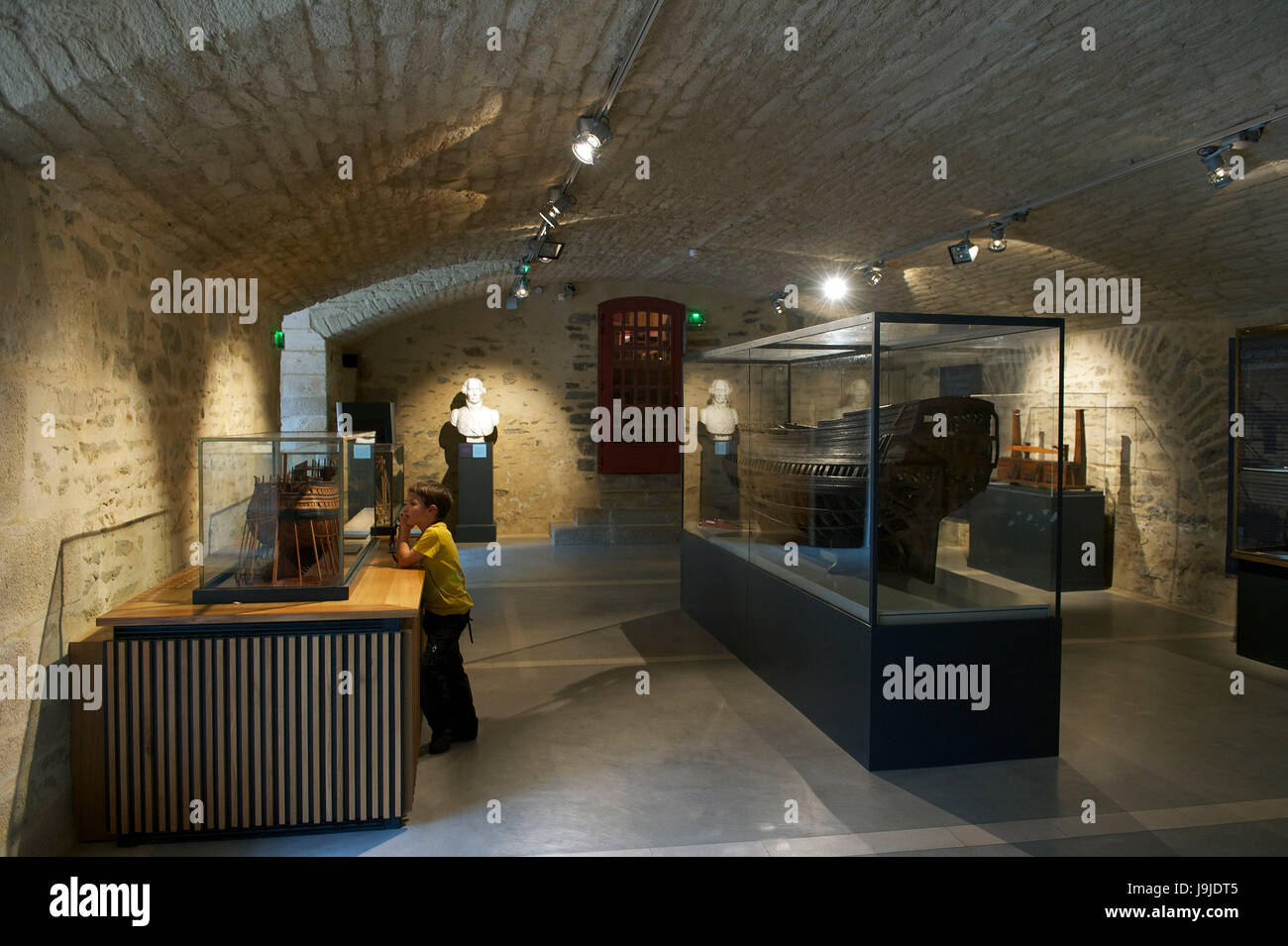 Frankreich, Finistere, Brest, das Schloss (Meeresmuseum) Stockfoto