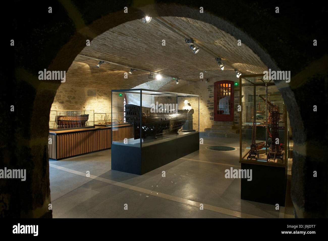 Frankreich, Finistere, Brest, das Schloss (Meeresmuseum) Stockfoto