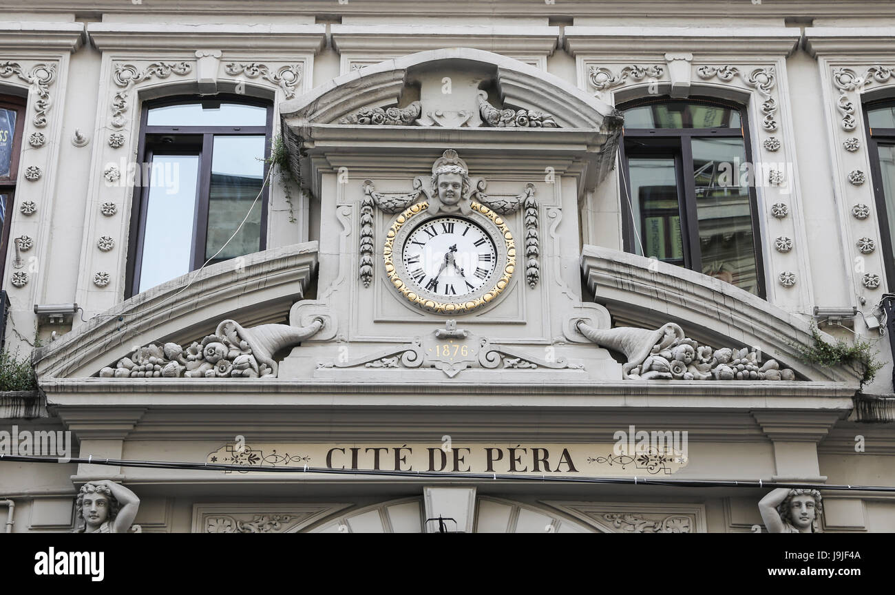 Cicek Pasaji in Istiklal Caddesi, Stadtteil Beyoglu, Istanbul, Türkei Stockfoto