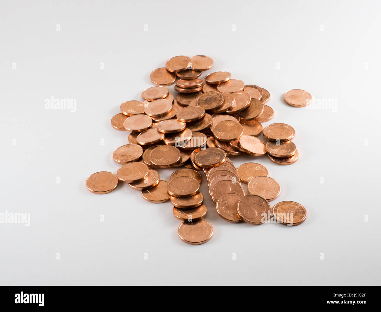 Halten Sie sparen einige Cent und es werden mehr Stockfoto