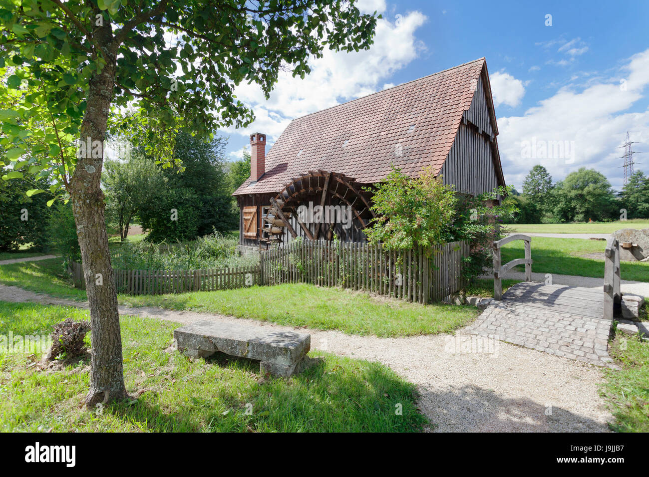 Ol Muhle Michelau Rudersberg Schwabischen Holz Baden Wurttemberg