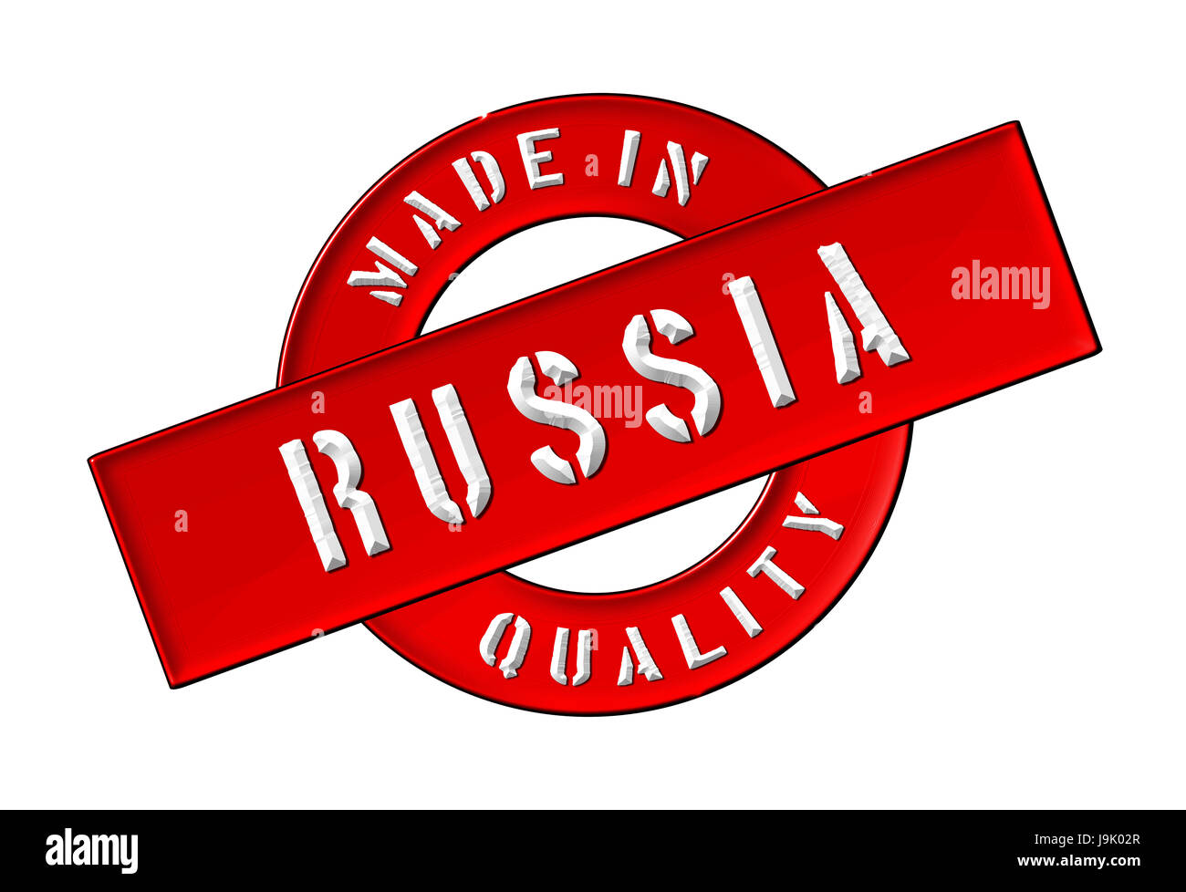 Russland, Moskau, Präsentation, isoliert, Sibirien, im Land, Label, Russland, Stockfoto