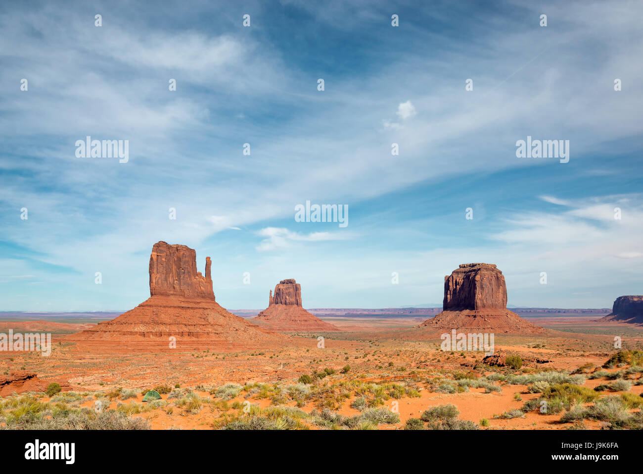 Arizona Landschaft, Monument valley Stockfoto