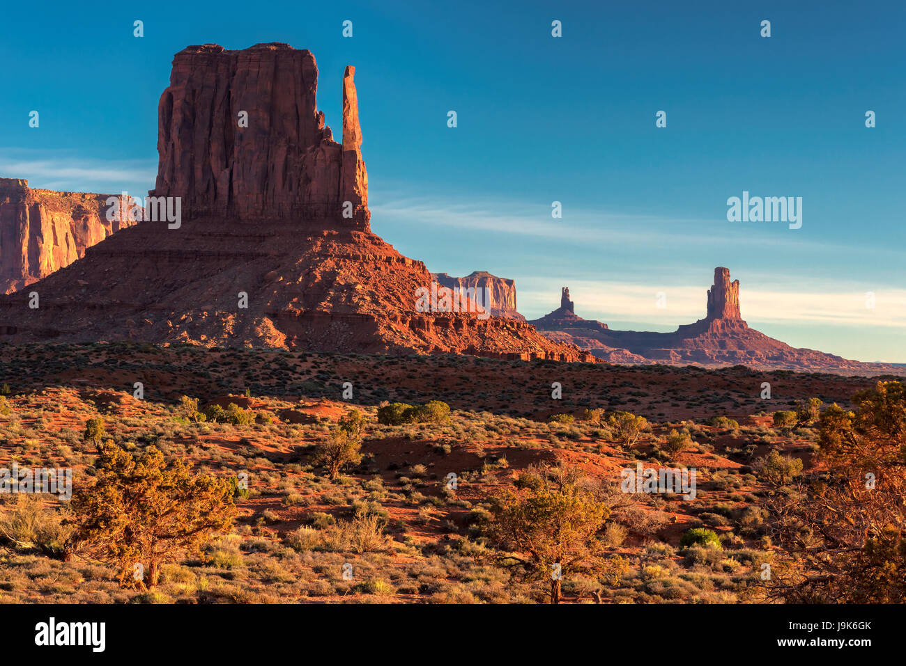 Arizona Landschaft, Monument valley Stockfoto