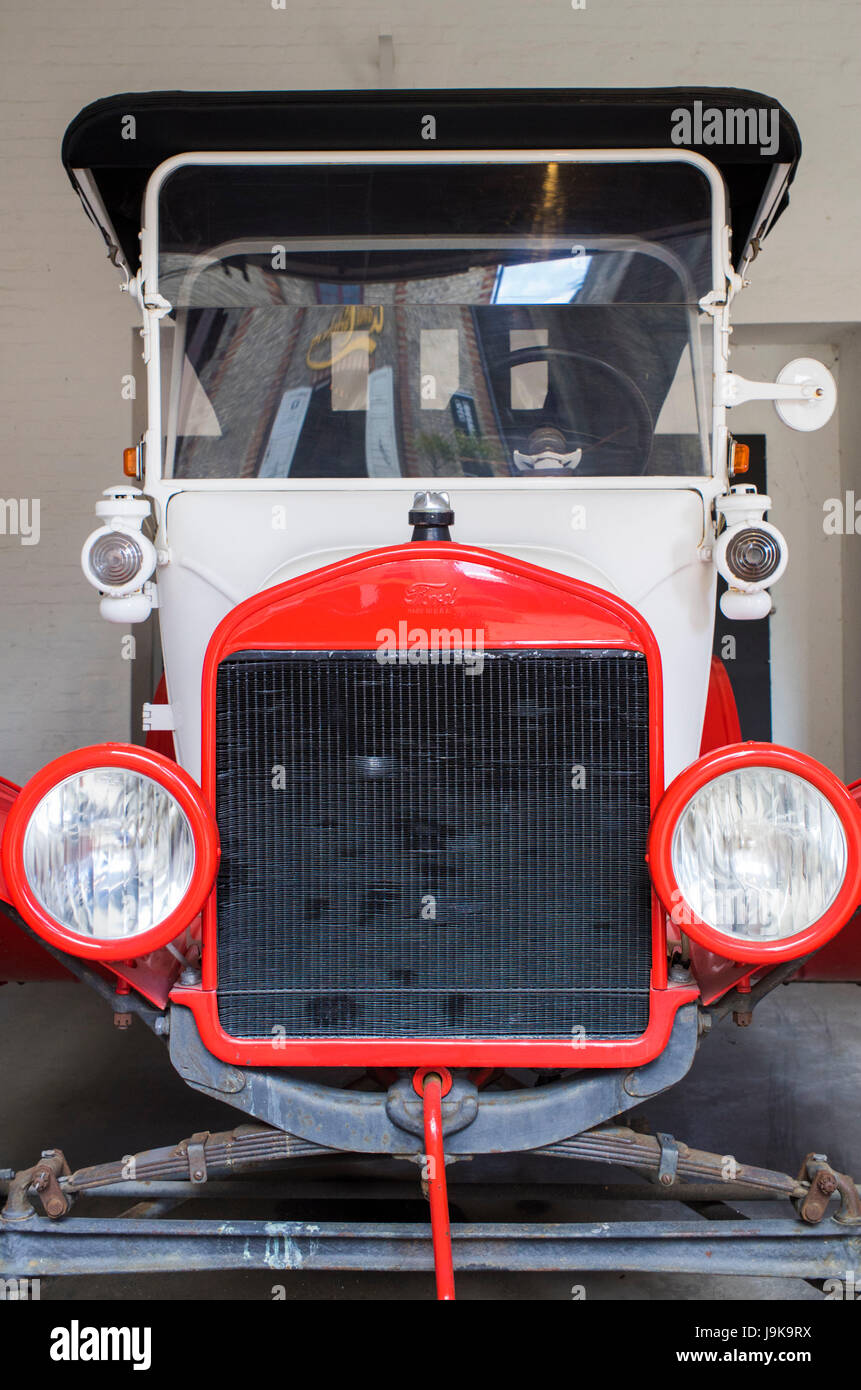 Dänemark, Zealand, Kopenhagen, Vesterbro, Carlsberg-Brauerei, Lieferwagen Stockfoto