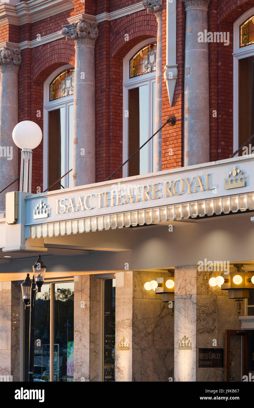 Neuseeland, Südinsel, Christchurch, Isaac Theater Royal Stockfoto