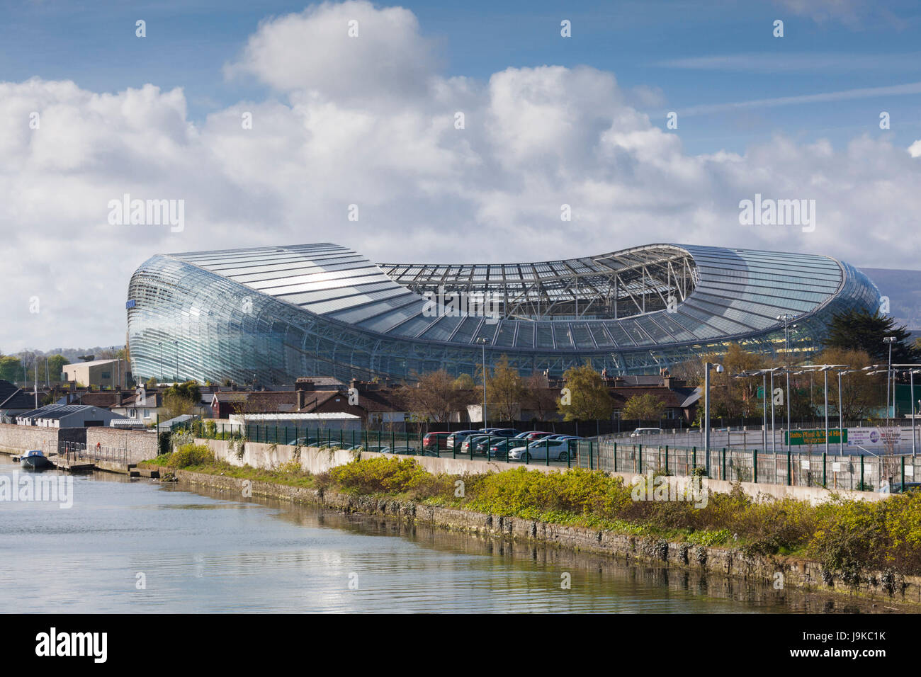 Irland, Dublin, Docklands, Aviva Stadium, Scott Talon Walker Architekten Stockfoto