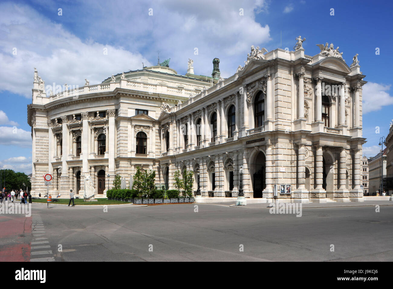 Kirche, Wien, Oper, Theater, Schauspielhaus, Theater, Theater, Hauptstadt, Stil Stockfoto