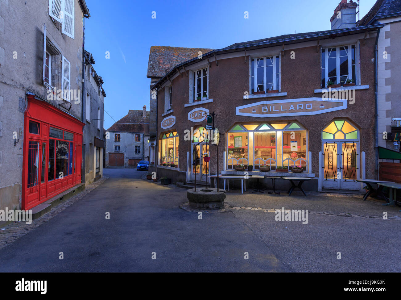 Frankreich, Indre, Saint Benoît du Sault, beschriftet Les Plus beaux