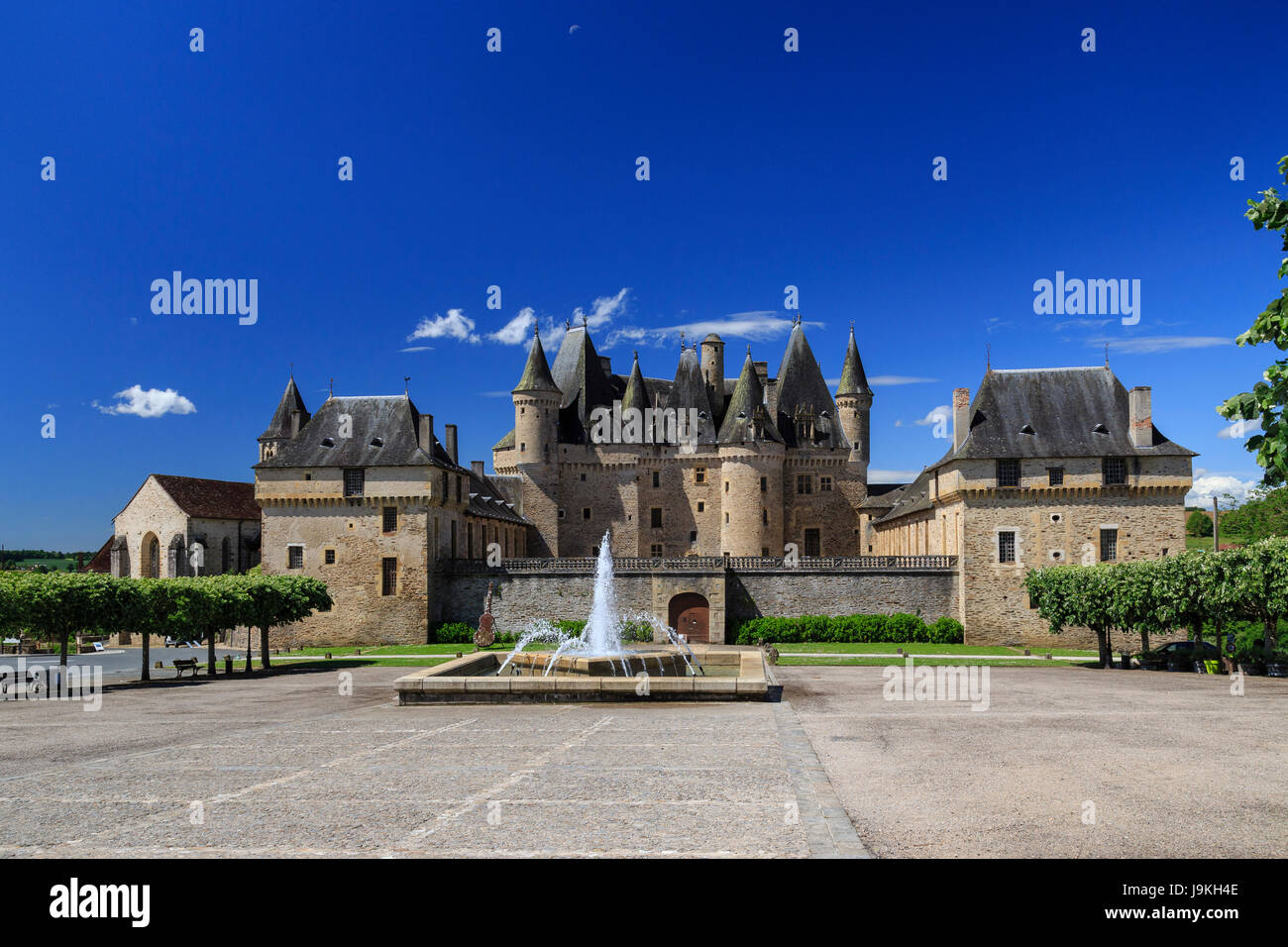 Frankreich, Dordogne, Jumilhac le Grand, das Schloss Stockfoto