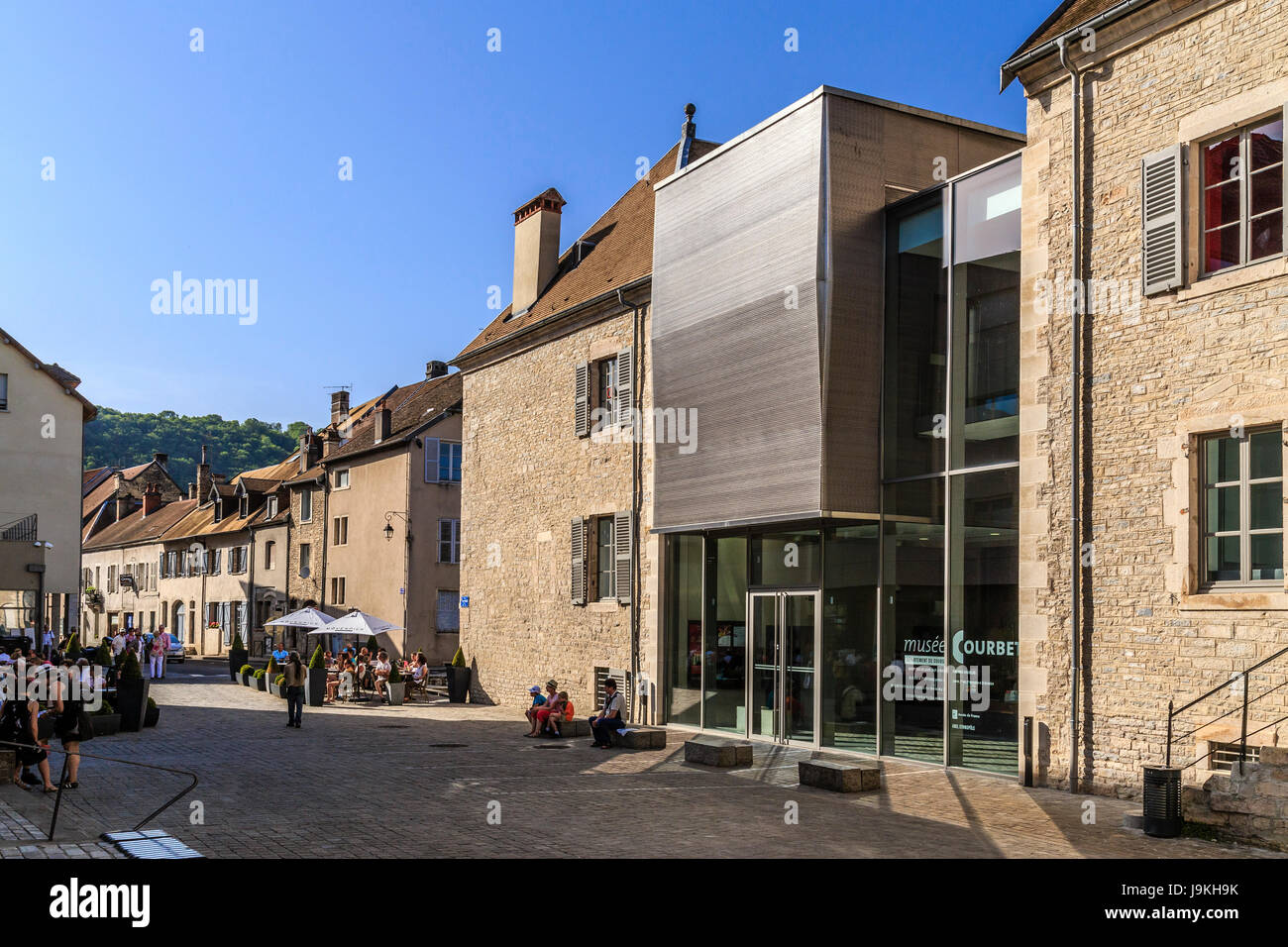 Frankreich, Doubs, Ornans, Courbet Museum Stockfoto