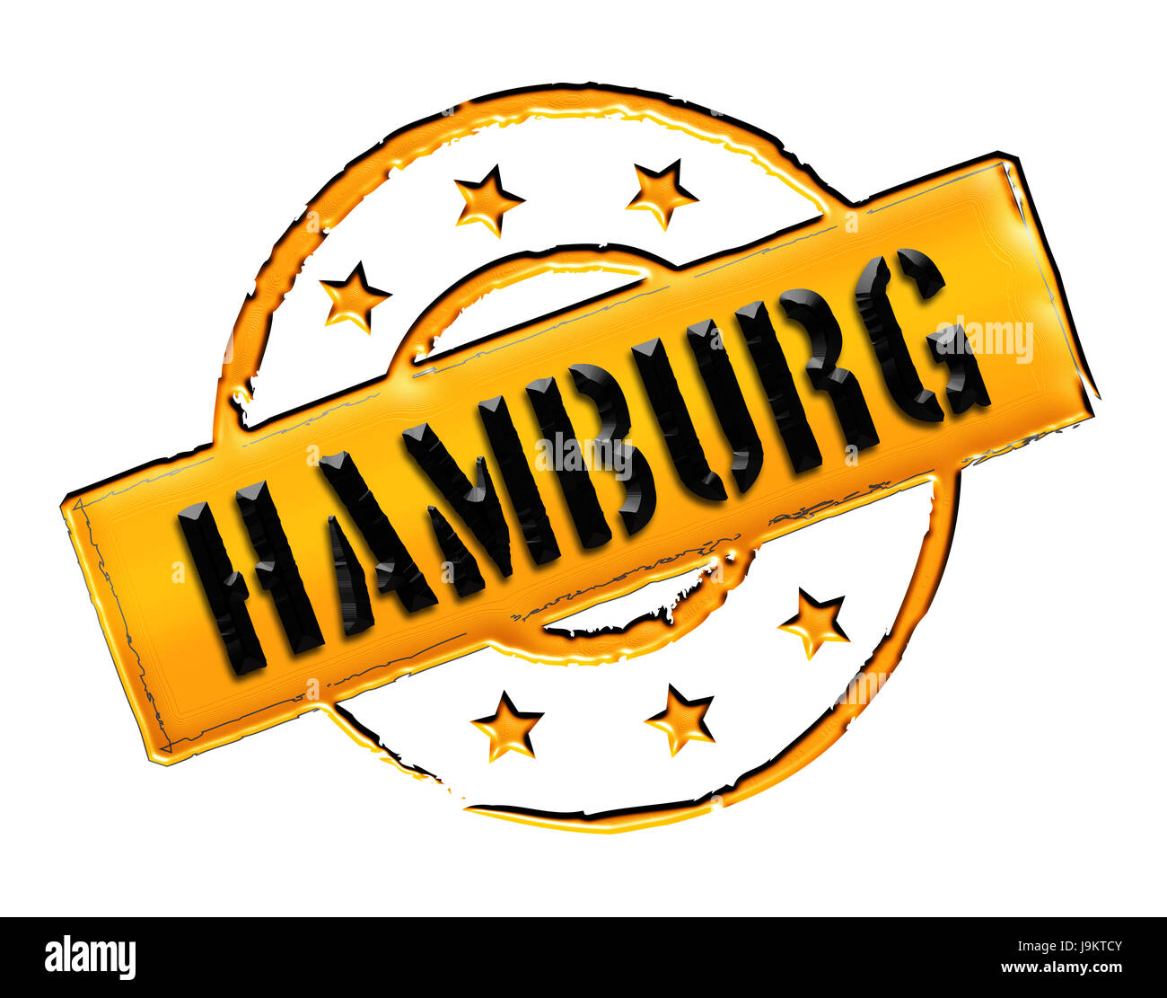 Hamburg, Elbe, Hanse, Stadt, Stadt, Metropole, isoliert, Deutschland, deutsche Bundes- Stockfoto