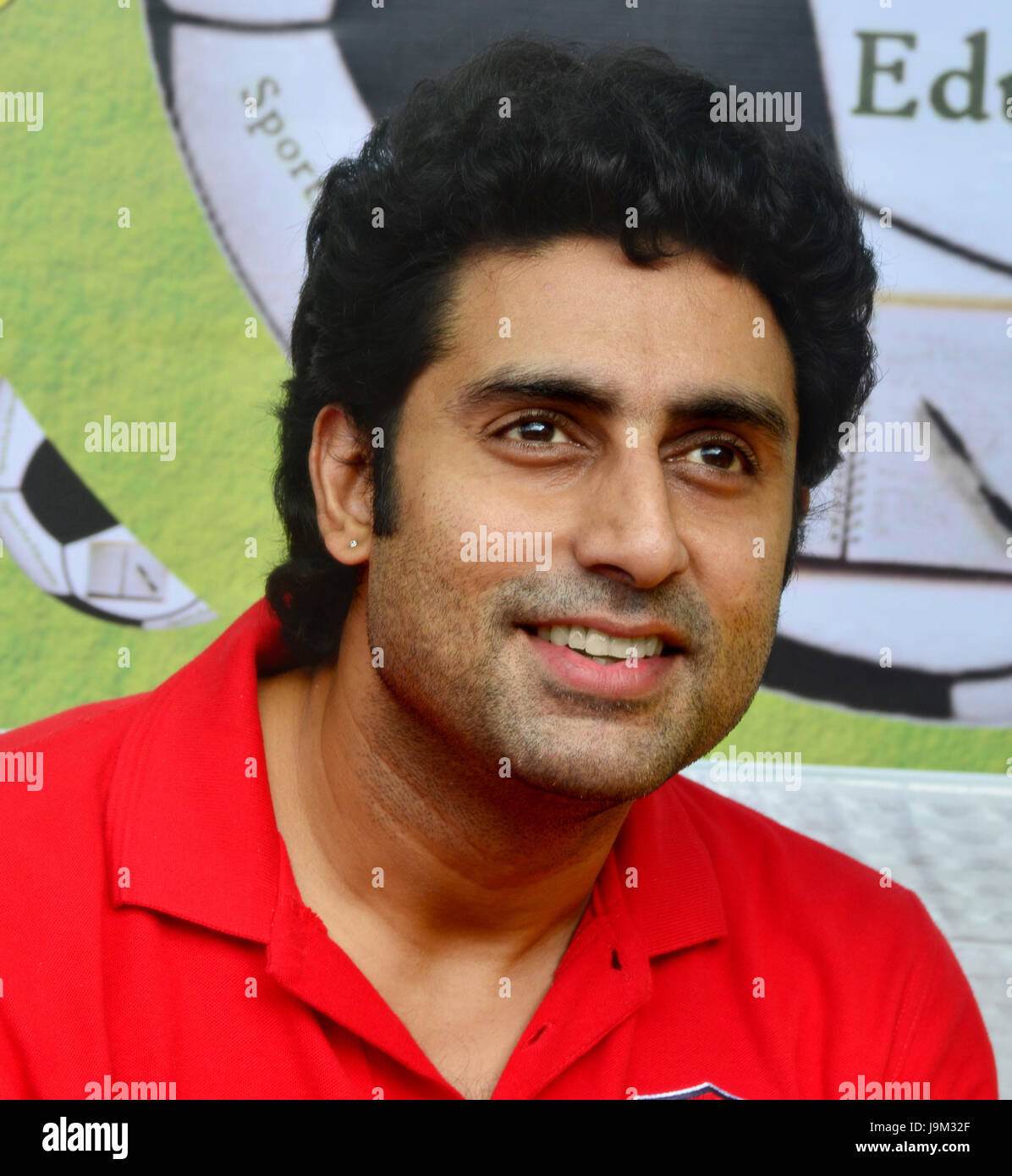 Indische Bollywood-Schauspieler, Abhishek Bachchan, Mumbai, Maharashtra, Indien, Asien Stockfoto