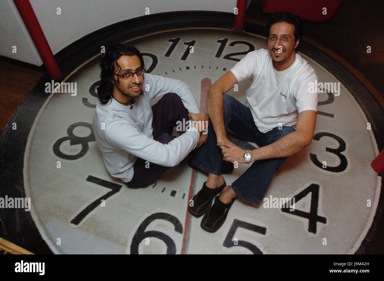 indische Musikkomponist, Salim und Sulaiman, NOMR, Indien, Asien Stockfoto