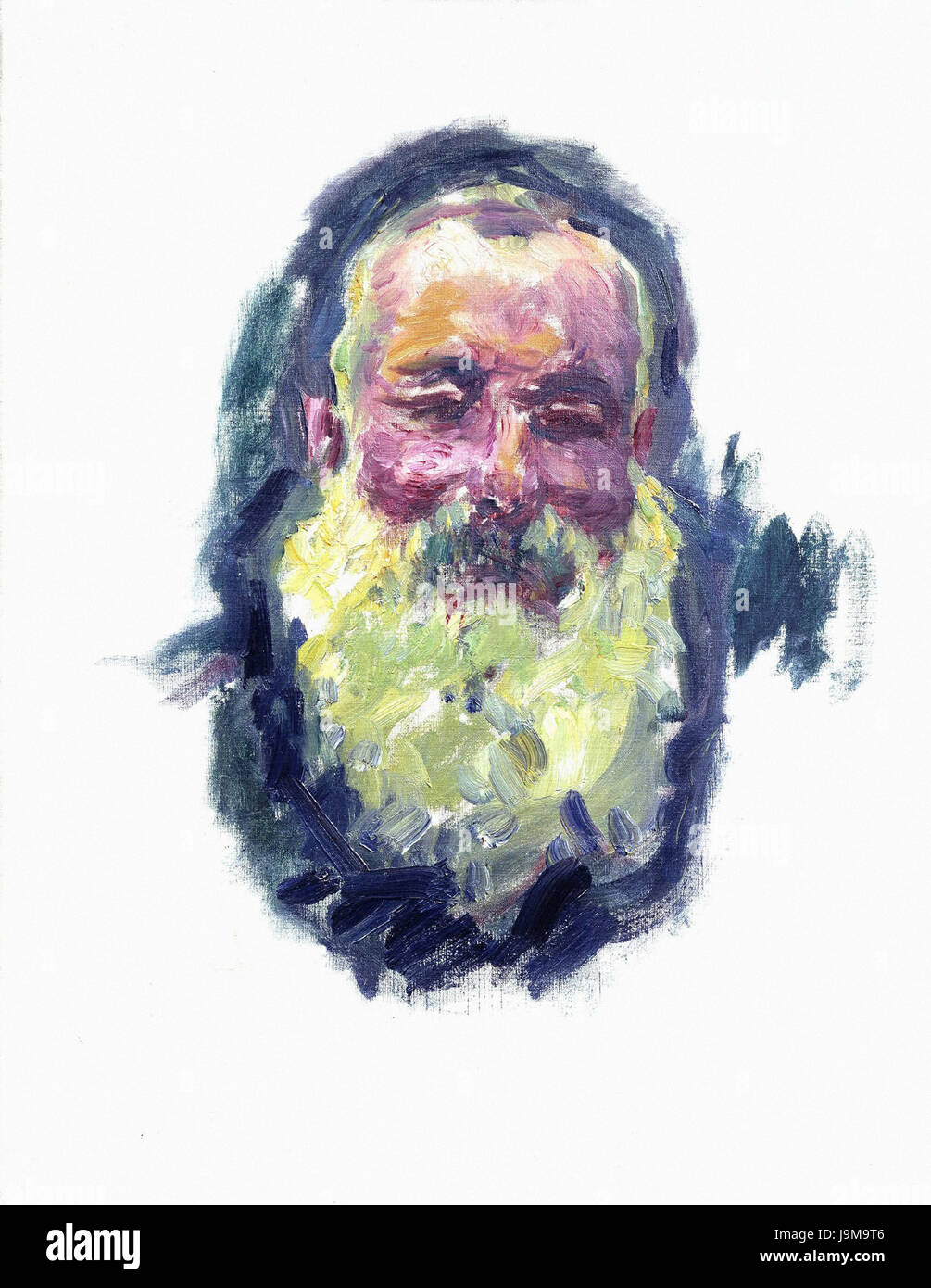 Claude Monet Selbstportrat 1917 Paris Musee D Orsay Stockfotografie Alamy