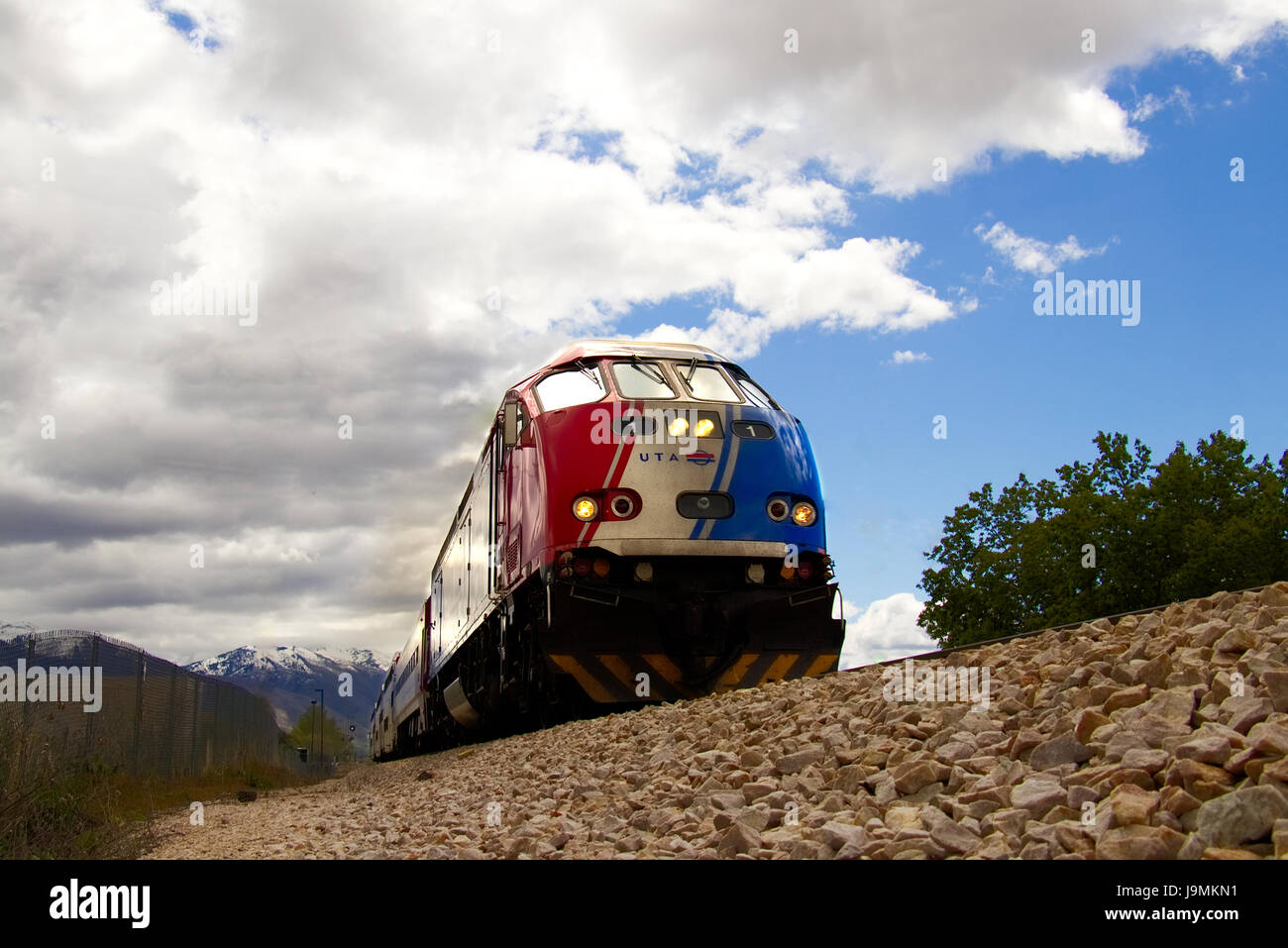 "Spitzenreiter" s-Bahn in Utah, USA Stockfoto