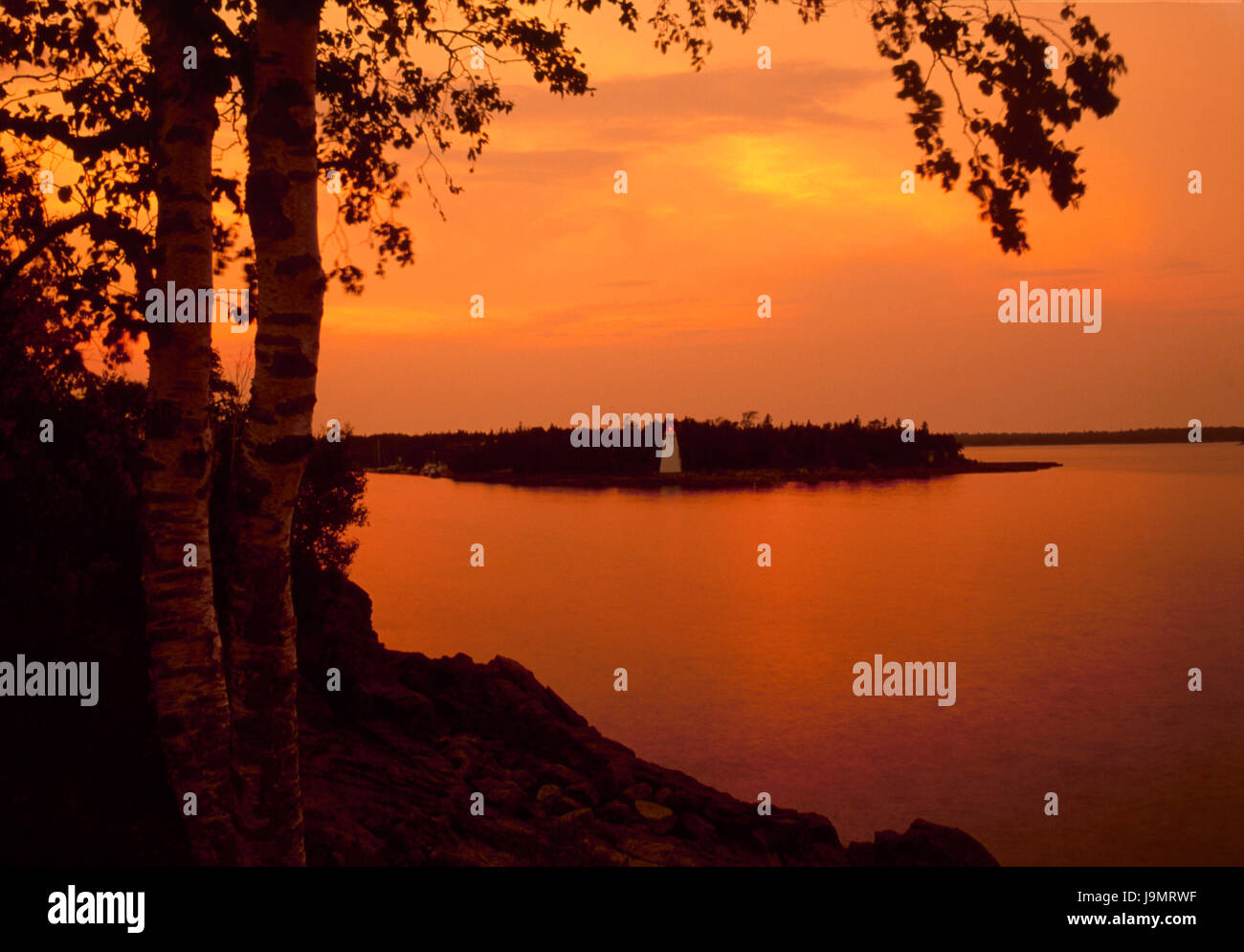 Große Wanne Leuchtturm, Tobermory, Ontario, Kanada 7 14 Stockfoto Große Wanne Leuchtturm, Tobermory, Ontario, Kanada 7 14 Stockfoto