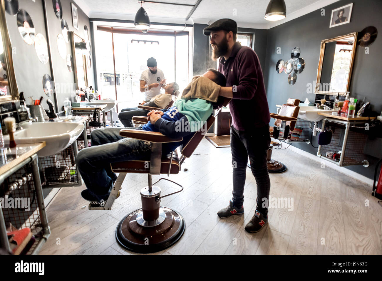 Turkish barber Stockfotos und bilder Kaufen Alamy