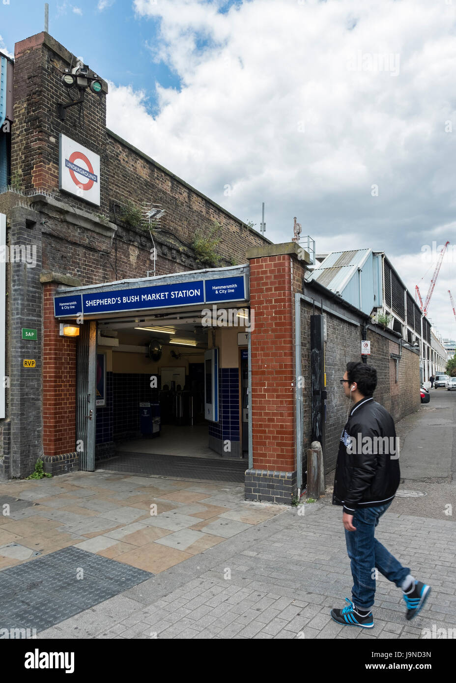 Shepherds Bush Market station Stockfoto